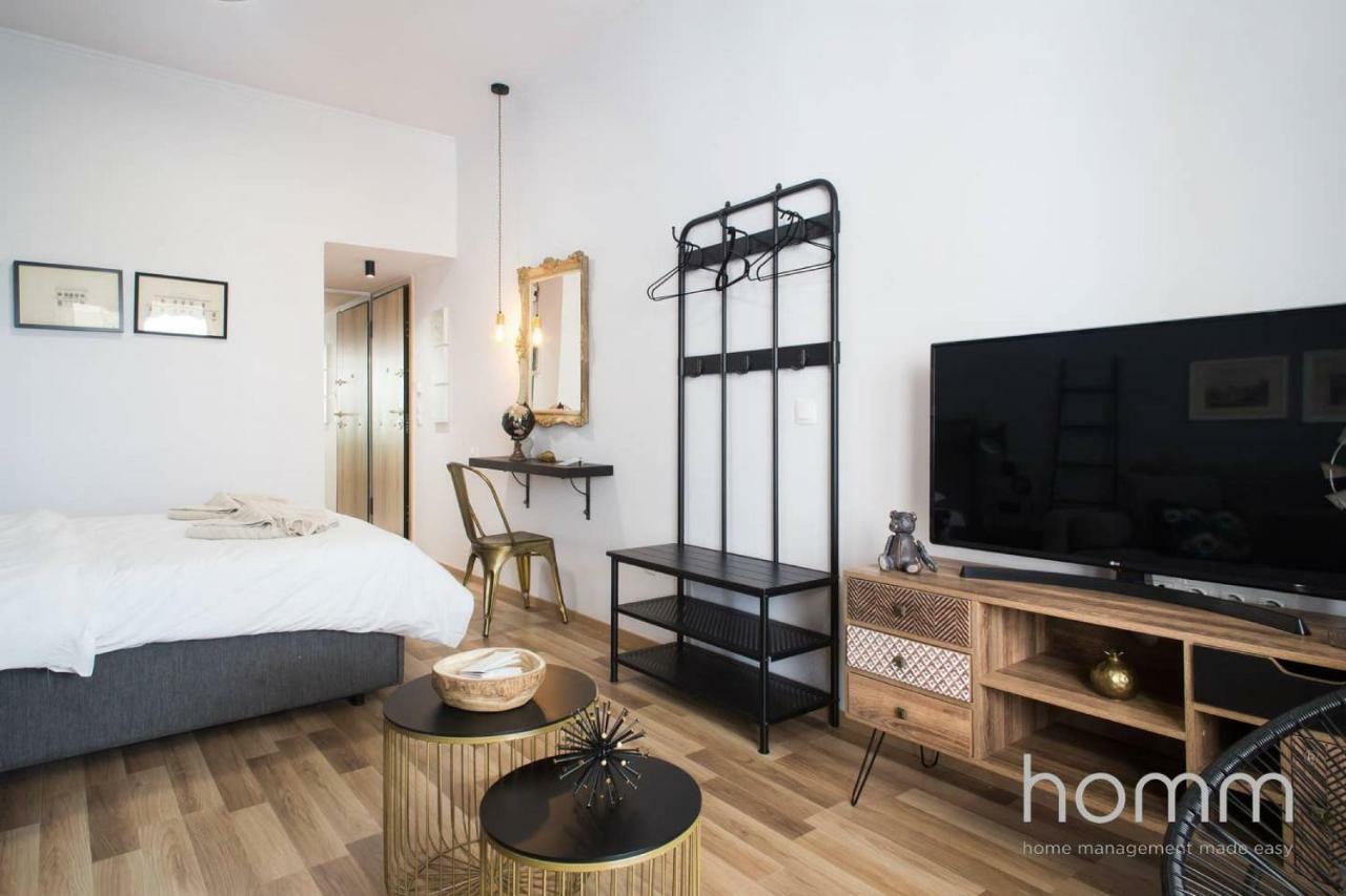 39M² Homm Modern Studio In Kolonaki Lägenhet Aten Exteriör bild